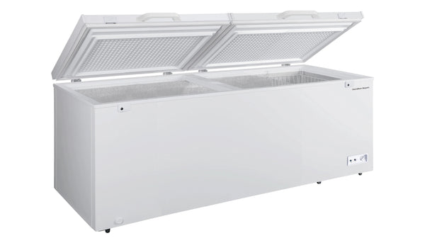 21 Cu. ft. Chest Freezer, Double Doors, HZ9212, White J8082