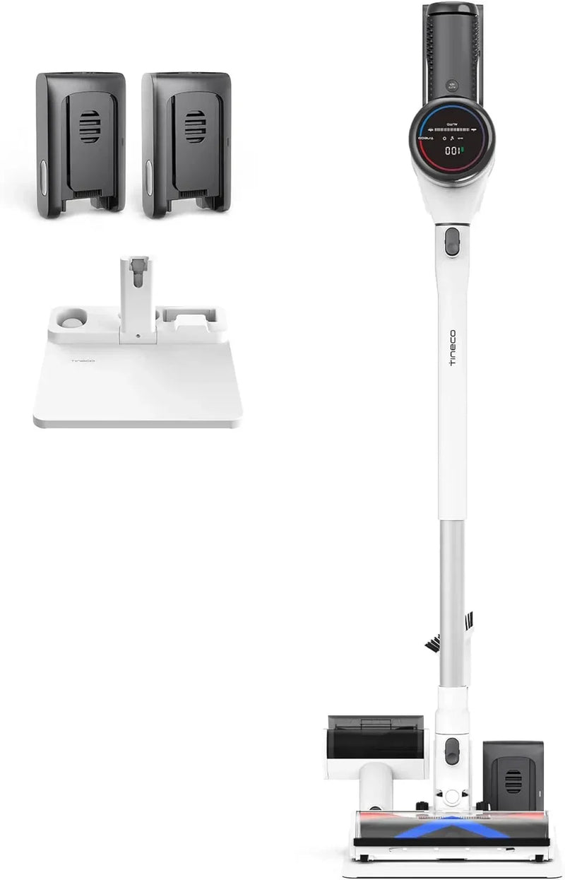 Cordless Vacuum Cleaner, Smart Stick Handheld Vacuum Strong Suction & Lightweight, Cordless Handheld Vacuum Deep Clean Hair, Hard Floor, Carpet, Car (Pure ONE S11 Grey) Y9595