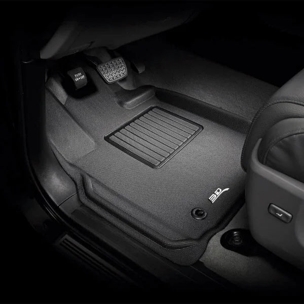3D MAXpider Mat Custom-fit All-weather Car Mats; Row 1 and 2 Only D7369