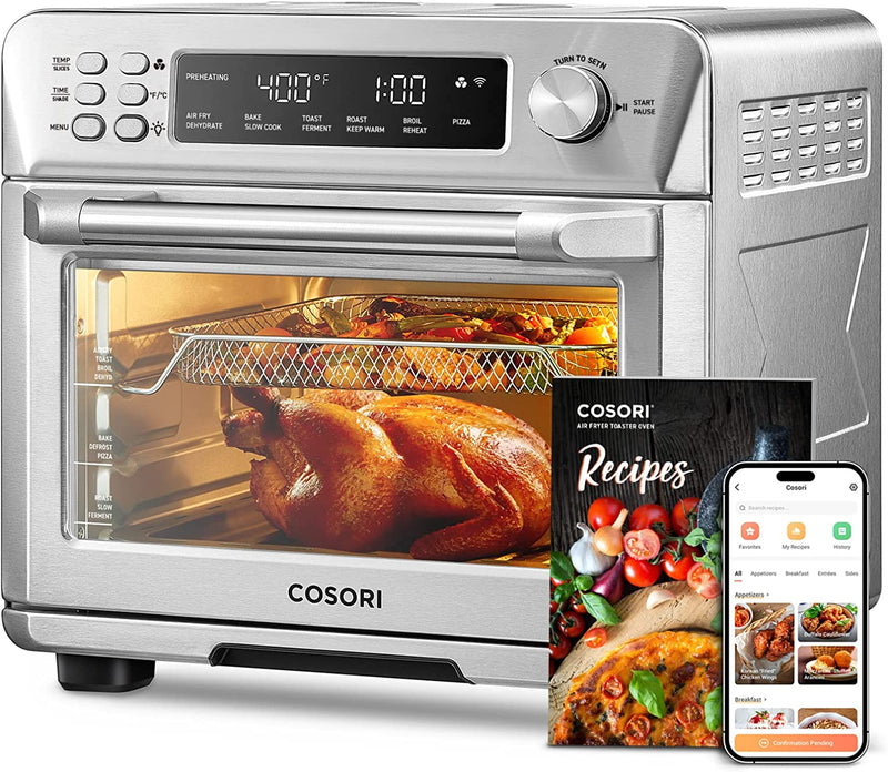 COSORI Toaster Oven Air Fryer Combo, 12-in-1, 26QT Convection Oven Countertop R8501