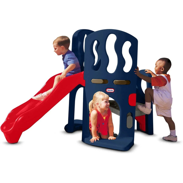 Hide & Slide Climber, Blue & Red - Climbing Toy and Slide for Kids Ages 2 to 6 S5170