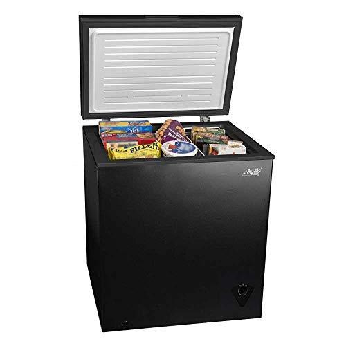5 cu ft Chest Freezer for Your House, Garage, Basement, Apartment, Kitchen, Cabin, Lake House, Timeshare, or Business T7460