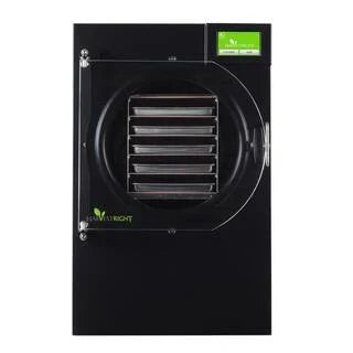 5-Tray Medium Black Aluminum Freeze Dryer with Mylar Starter Kit HRFD-SBL G4330