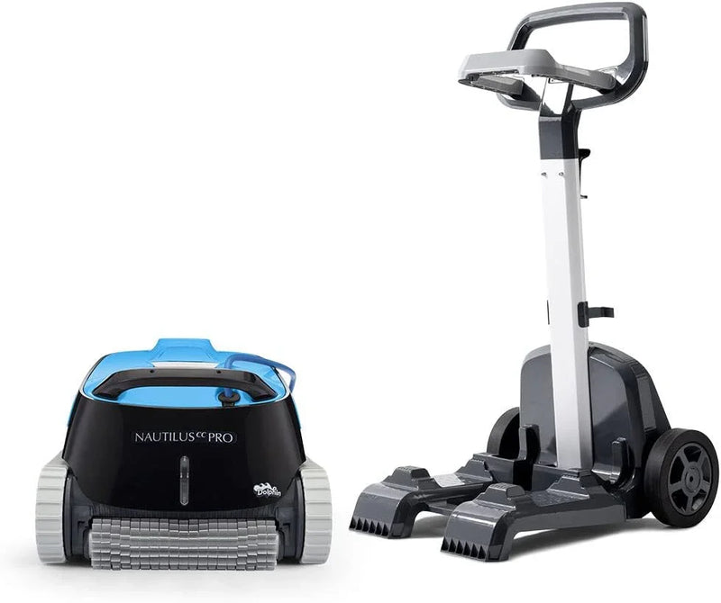Robotic Pool Vacuum Cleaner All Pools up to 33 FT - Wall Climbing Scrubber Brush W2536