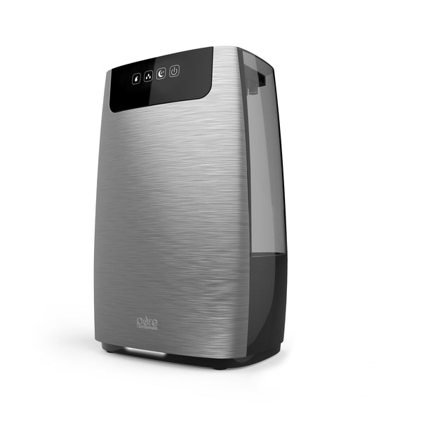 Enrichment HumeXL Ultrasonic Cool Mist Humidifier - Large, Easy-to-Clean Tank, High/Low Mist, 2 360 Mist Nozzles and Night Mode C7059