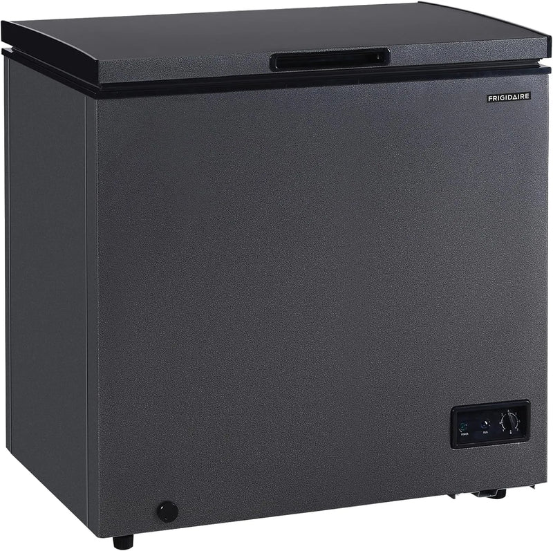 7 Cu. Ft. Chest Freezer, Granita Finish, Adjustable Thermostat, Easy Defrost, Removable Basket P2440