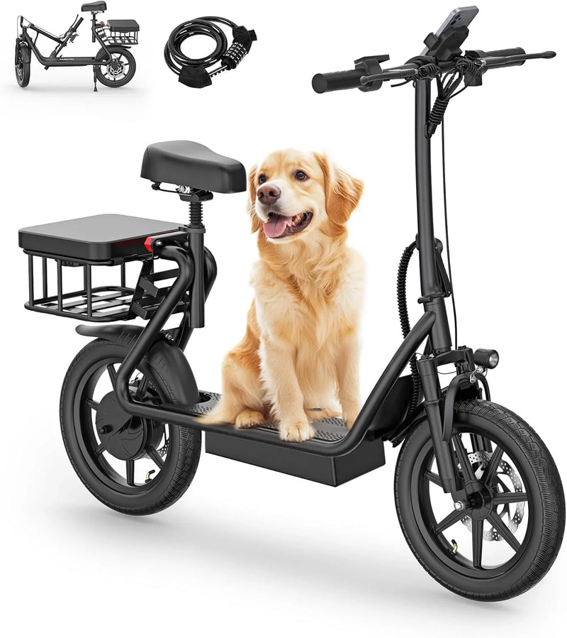 Electric Scooter Adults,Max 19/27/49 Miles Ranges,Top Speed 19/22 mph,350/750W Peak Motor, Folding E-Scooter with Dual Braking Dual Suspension R9477