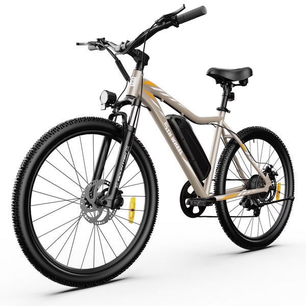 5TH WHEEL W17B 26 in Electric Bike for Adult, 500W Peak Electric Bike with 36V 10.4Ah Removable Battery, Electric Bicycle with 7 Speed, UL2849 T3691