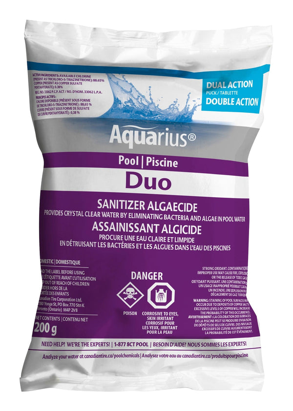 Duo Pool Sanitizer & Algaecide, 200-g O0165