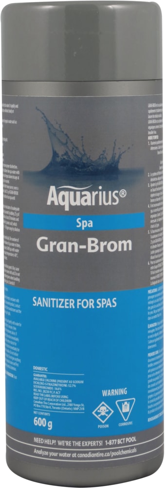 Gran-Brom, Sanitizer for Spa, 600-g X1947