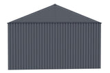 Elite 12x16-ft Anthracite Corrosion-Resistant Steel Storage Shed