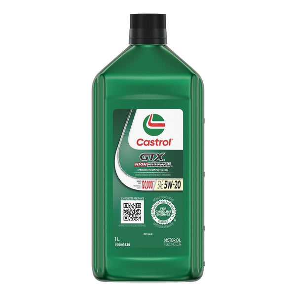 GTX High Mileage 5W20 Conventional Engine/Motor Oil, 1-L F2969