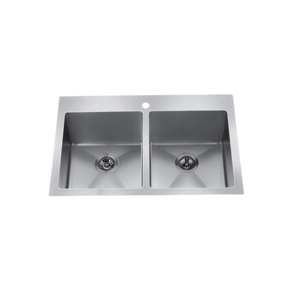 Dual Mount Double Bowl Sink J2900