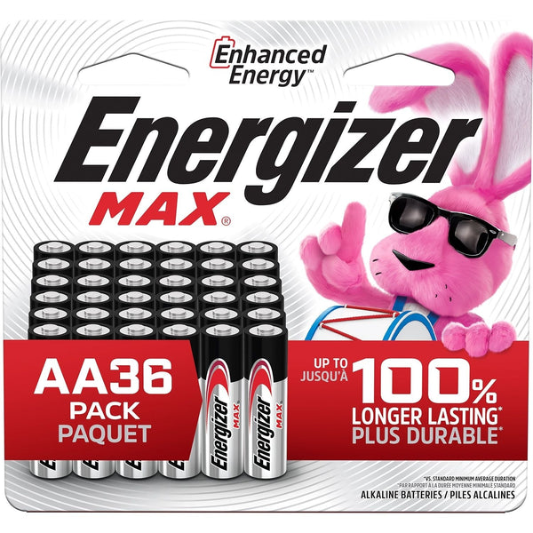 Max Alkaline AA Batteries, 36-pk G1520