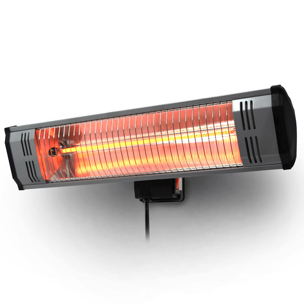Heat Storm Tradesman 1500-Watt Electric Outdoor Infrared Quartz Portable Space Heater with Wall/Ceiling Mount Q4902