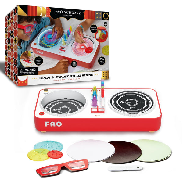 Toy Spin & Twist 3D Art, Assorted T1871