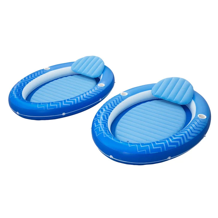 Comfort Plush Cover Lounge Float, 2 pack C365