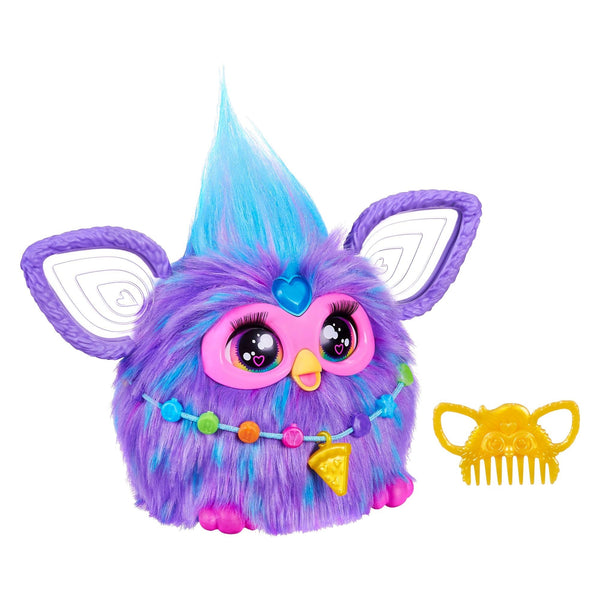 Purple Interactive Plush Toy, Electronic, French Version, Ages 6+ N5052