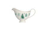 & Co 500-mL Mica Gold Porcelain Winter Tree Gravy Boat