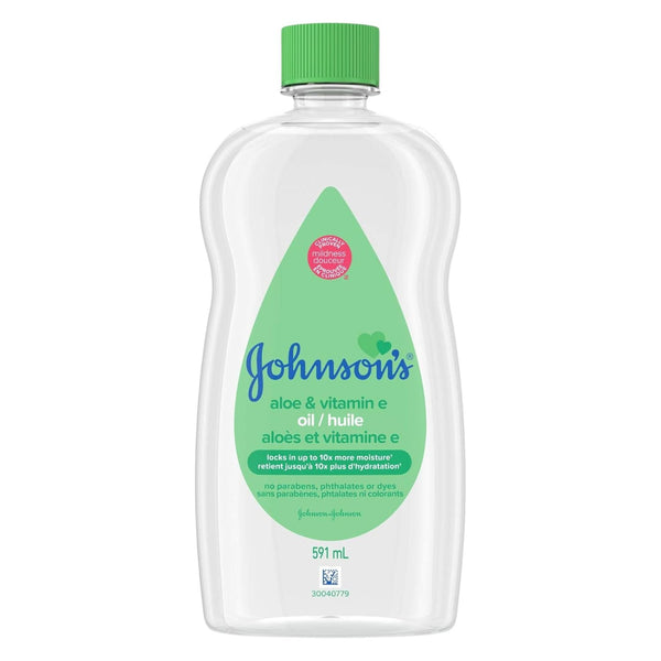 Aloe and Vitamin E Baby Oil, 591-mL Y6677