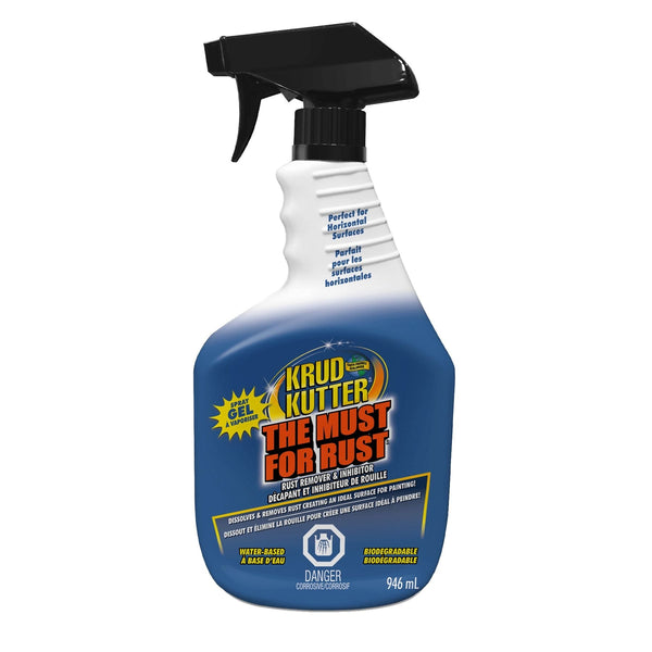 Rust Remover Spray & Inhibitor, Water-Based, Biodegradable, 946-mL Q2126