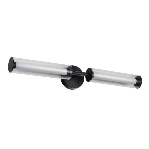 Braga 5-in Vanity Light, Black I0910