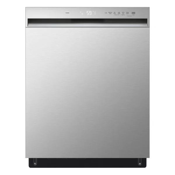 LG 24in Stainless Steel Front-control Dishwasher with 3rd Rack N4470