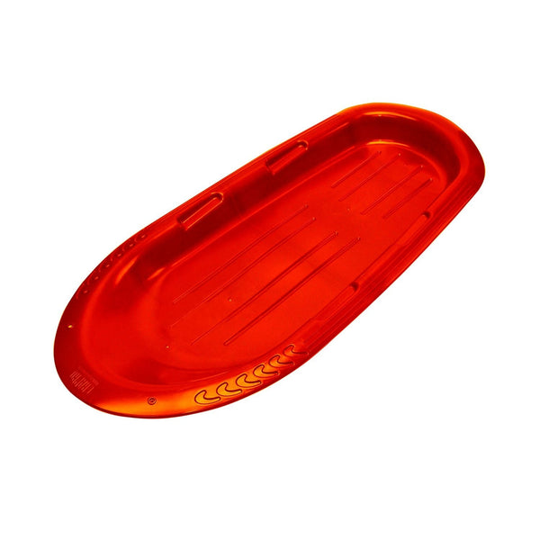 Manitou-X Kids' 2-Person Lightweight Plastic Winter Snow Sled/Toboggan with Grips K1829