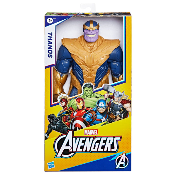 Titan Hero Series Blast Gear Deluxe Thanos Action Figure, 12-in Toy G0884