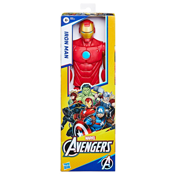 Titan Hero Series Iron Man Action Figure, 12-in Toy, Ages 4+ D2451