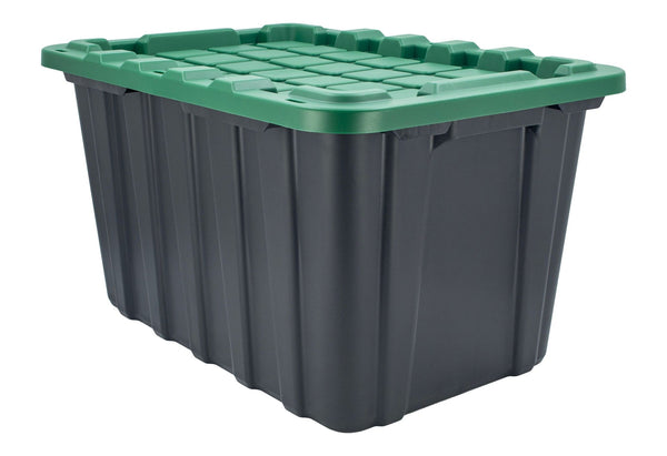 102-L Heavy-Duty Green/Black Tote A3229