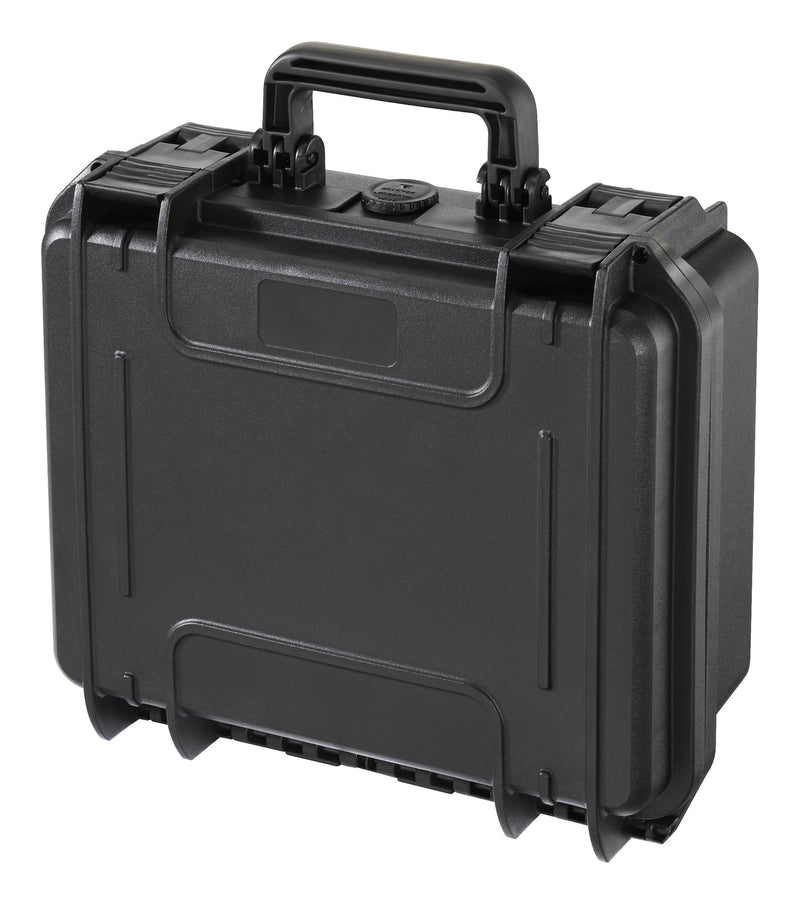 Portable IP67 Waterproof Storage Case with Foam Layers, Small, Black C5537