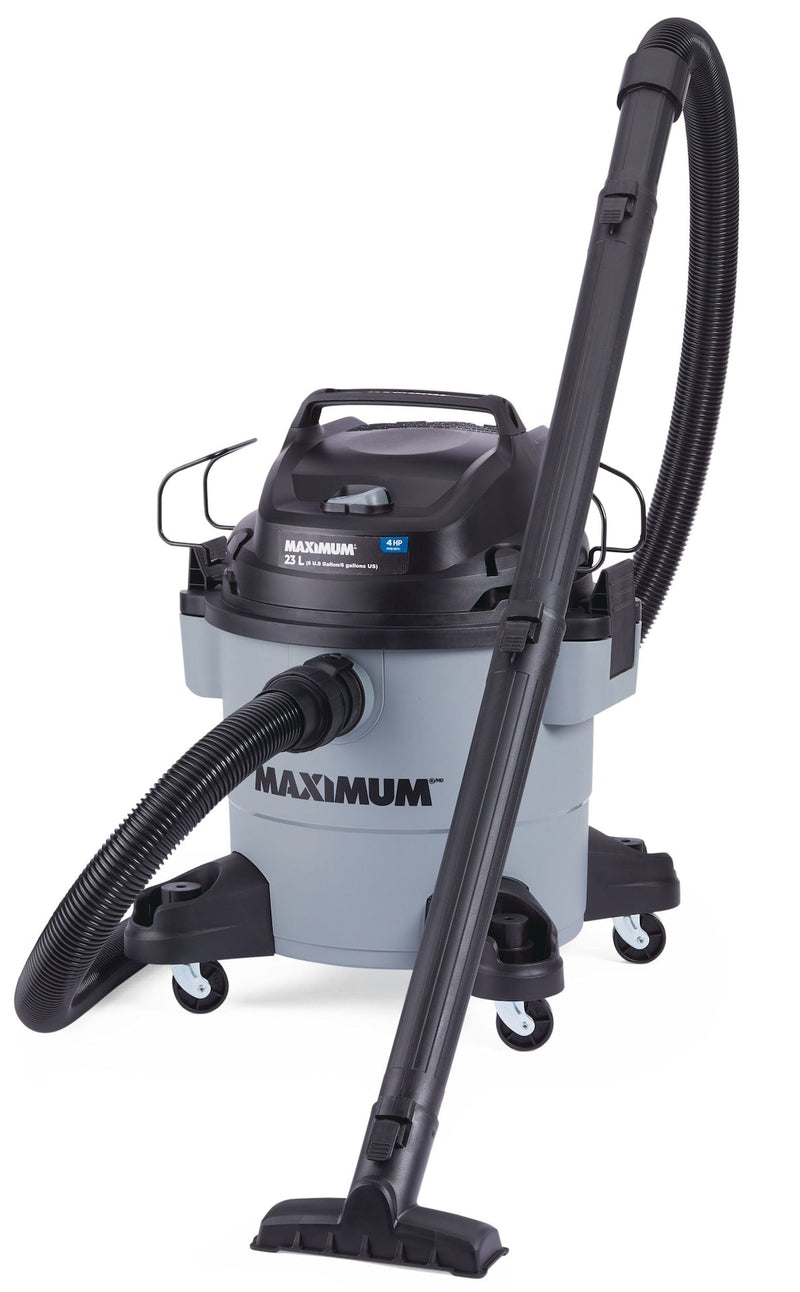 VJF608PF 4 Peak HP Wet/Dry Shop Vacuum with Hose & Accessories, 22-L D2347