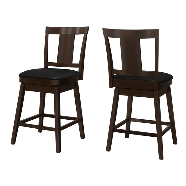 Specialities Panel Swivel Barstool Set, 39-in, 2-pc S5705
