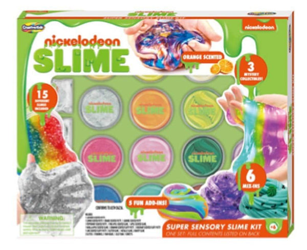 Super Sensory Slime Kit with 6 Mix-ins P1558