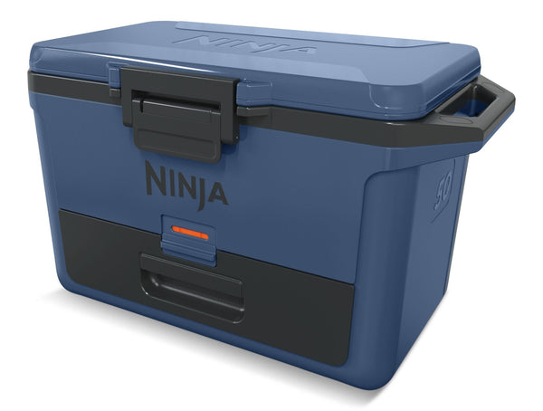 50-Quart Portable Hard Cooler with Drawer, Blue, 47-L E1821