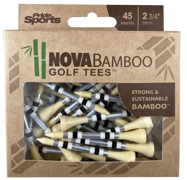 Pride Nova Bamboo Golf Tee, 2 3/4-in, 45-pk W2236