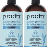 Pura D'or Awakening Body Wash, 2 x 709 mL