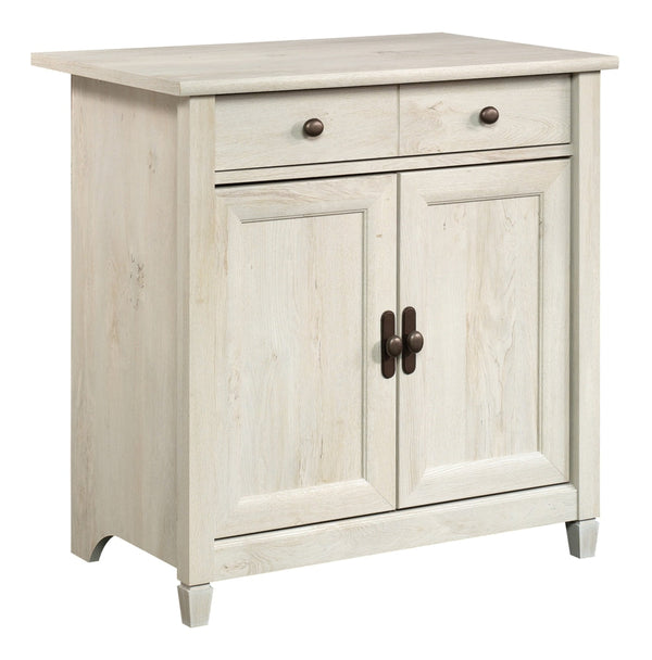 Edge Water 2-Door Storage Cabinet With Adjustable Shelf, Chalked Chestnut Finish B3159