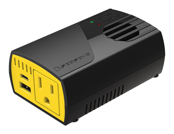 150W Portable Power Inverter with Dual USB Ports S4539