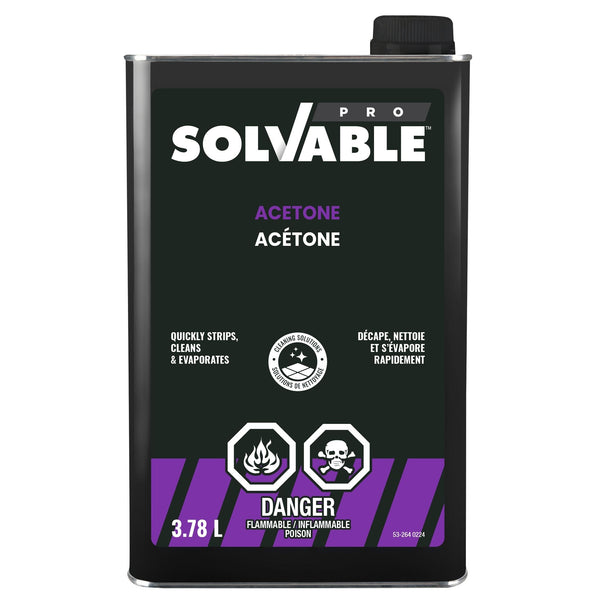 Professional Grade Acetone, 3.78-L E6607