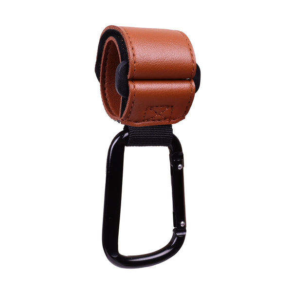 Leather Aluminum Stroller Hook U7039