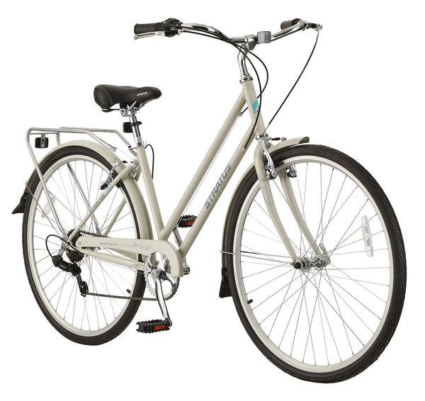 Hawthorne Adult Bike, 700C, 7-Speed, Alloy V-brakes, Grey L8469