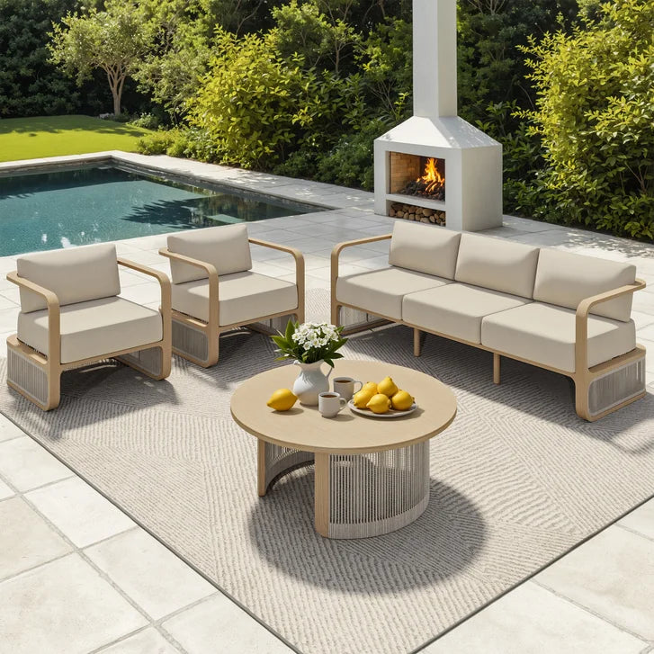Tribeca 4-piece Patio Conversation Set D8572