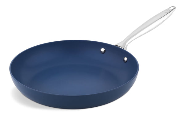 Aluminum Non-Stick Frypan, Blue, 10 1/4-in N9328