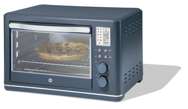 Digital Multi-Functional Air Fryer Toaster Oven with 11 Pre-Set Functions, Bluefin, 6-Slices L5830