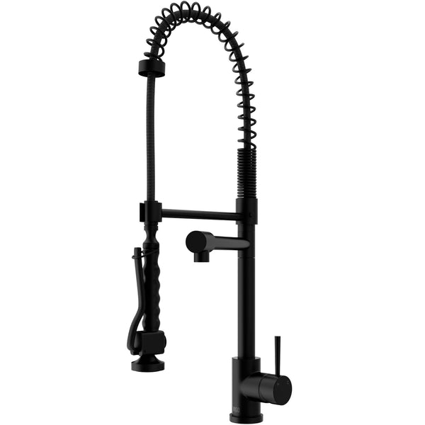 Zurich Kitchen Faucet, Matte Black A4396