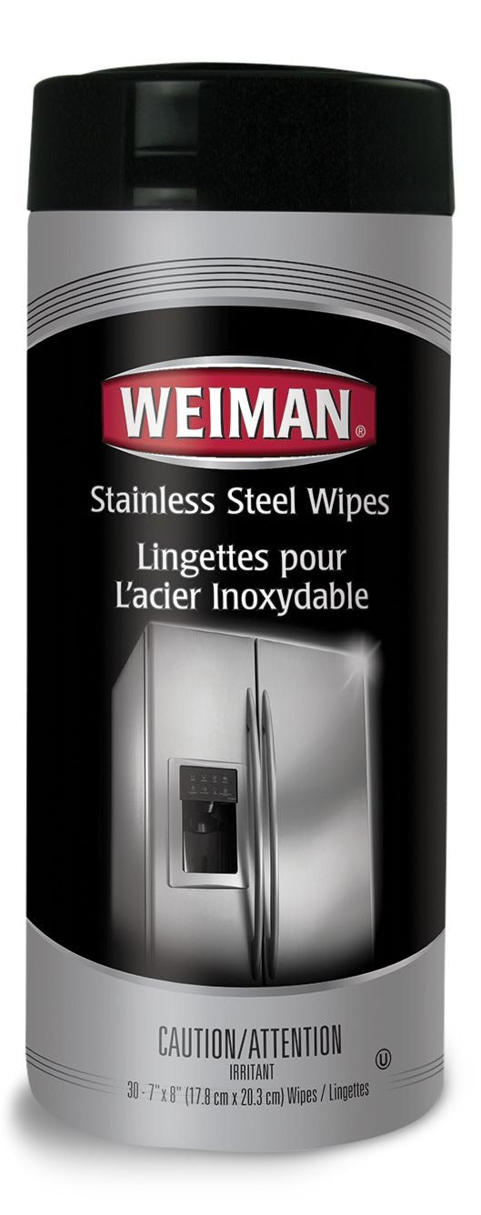 Stainless Steel Cleaning and Protectant Wipes, 30 Wipes V7346