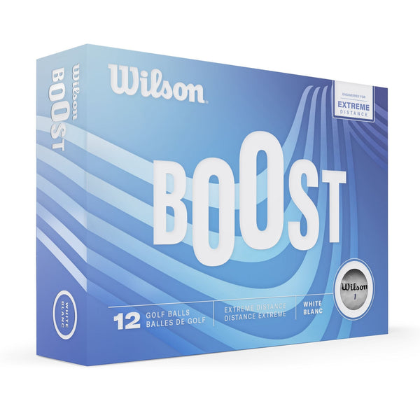 Boost Golf Ball, Extreme Distance, 12-pk, White W9941