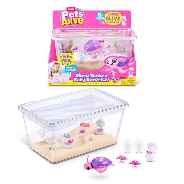 Pets Alive Mama and Turtle Surprise for Ages 3+ N3500
